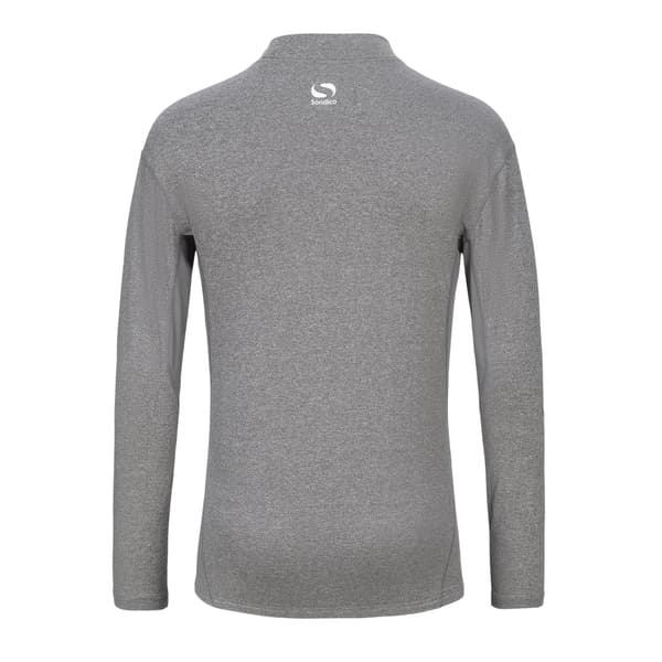 Sondico Herr Mock Neck Underställströja XL Grå Grey XL