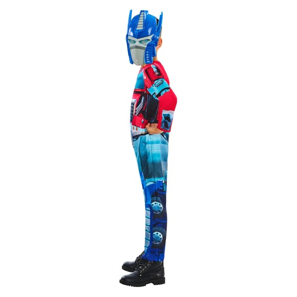 Transformers Barn/Barn Earth Spark Optimus Prime Kostym S Blue/Red 7-8 Years