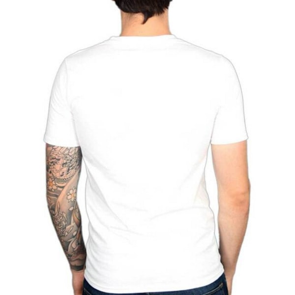 Fall Out Boy Headdress T-shirt för män, S, vit White S