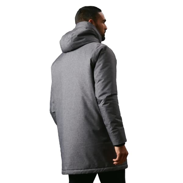 Maine Parka för män med ull-look S Grå Grey S