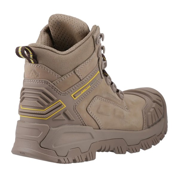Amblers Unisex Vuxen Mary Säkerhetsstövlar i Läder 6 UK Sten Stone 6 UK