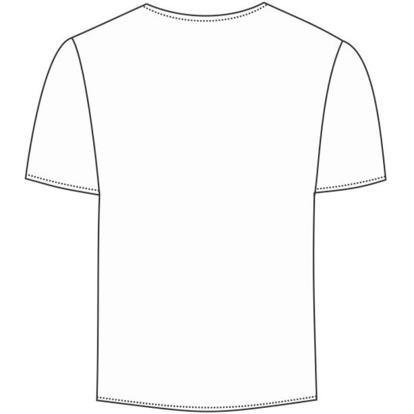 B&C Herr Exakt V-ringad kortärmad T-shirt M Vit White M