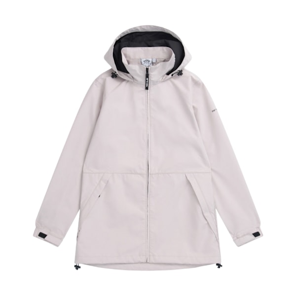 Animal Dam/Damer Pace Packable Vattentät Jacka 6 UK Ljus Light Beige 6 UK