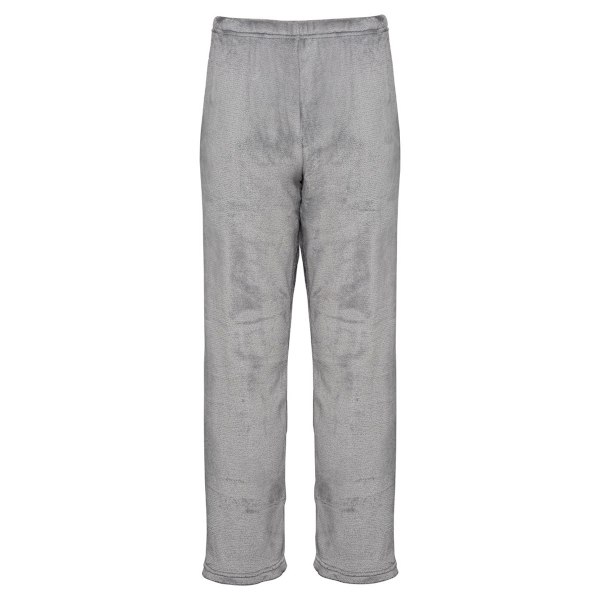 Ribbon Unisex Vuxen Eskimo Stil Fleece Lounge Byxor S-M Grå Grey S-M