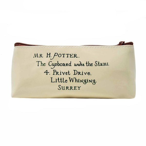 Harry Potter Officiell Hogwarts Brev Pennfodral En Storlek Crea Cream One Size