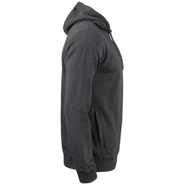 Clique Premium Melange Hoodie för Herr M Anthracite Melange Anthracite Melange M