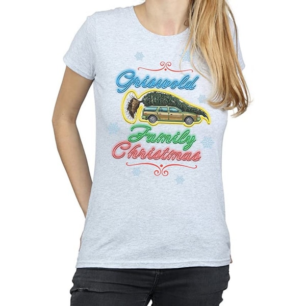 National Lampoon´s Christmas Vacation Womens/Ladies Griswold Fa Sports Grey XXL