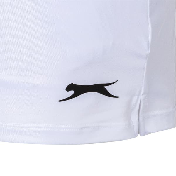 Slazenger Flickkjol med logotyp 9-10 år Vit White 9-10 Years