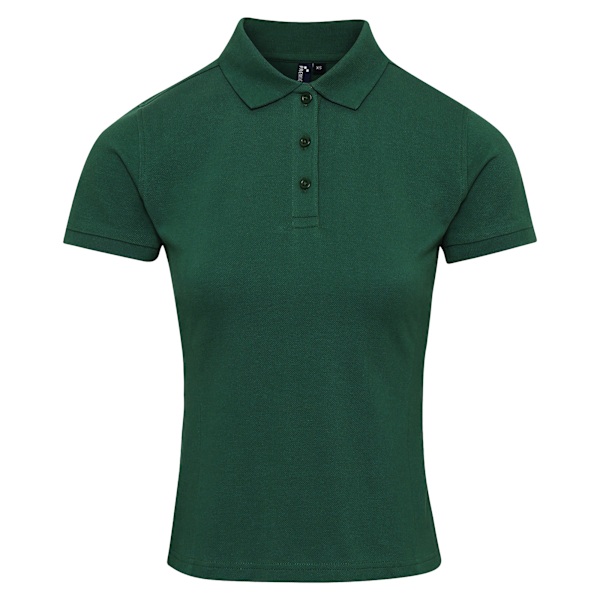 Premier Dam/Dam Coolchecker Plus Polotröja L Flaskgön Bottle Green L