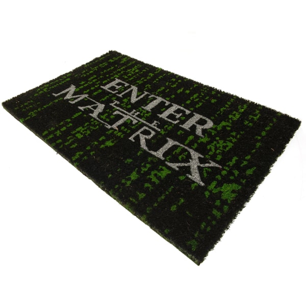 Matrix Enter The Matrix Dörrmatta 60cm x 40cm x 1,5cm Svart/Grå Black/Green/White 60cm x 40cm x 1.5cm