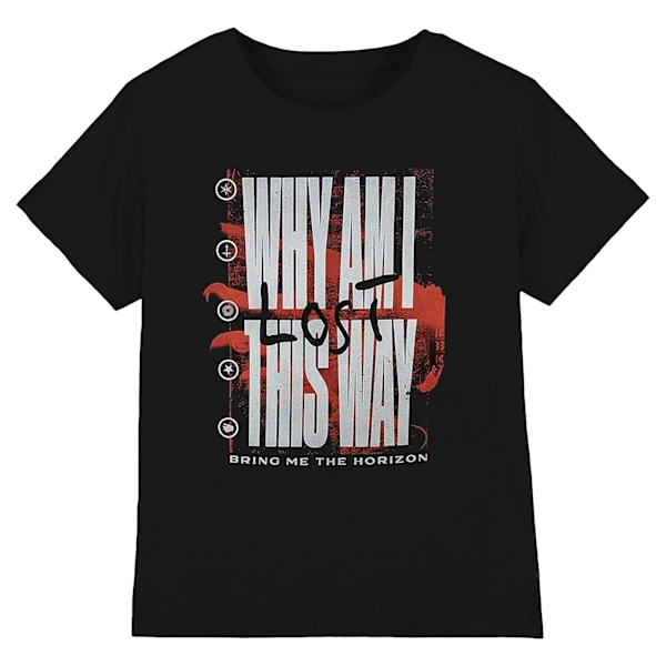 Bring Me The Horizon Unisex Adult Why Am I This Way Bomull T-shirt Black XL