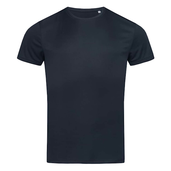 Stedman Mens Active Sports Tee 2XL Blå Midnatt Blue Midnight 2XL