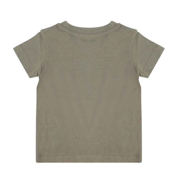 Larkwood Baby Plain T-Shirt 18-24 månader Khaki Green Khaki Green 18-24 Months