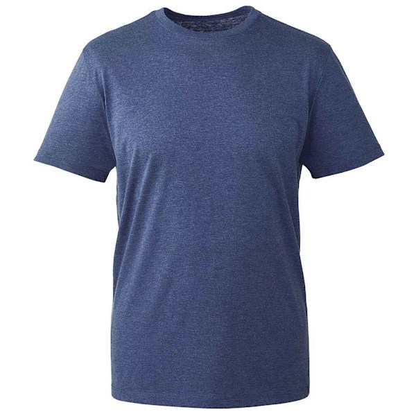 Anthem Mens Marl Organic T-Shirt XS Navy Navy XS