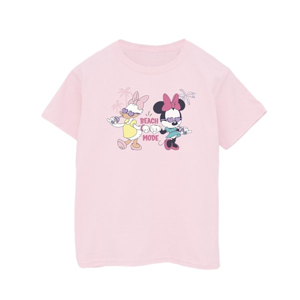 Disney Girls Minnie Daisy Beach Mode Bomull T-shirt 5-6 år B Baby Pink 5-6 Years