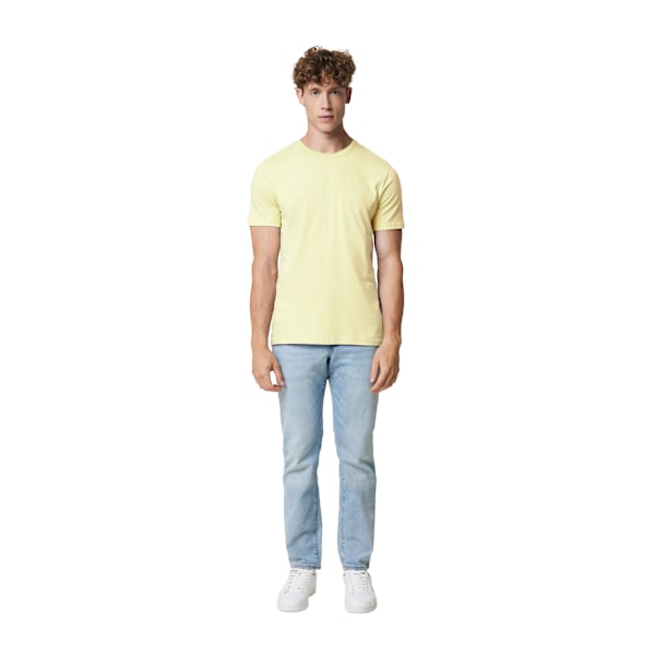 Iqoniq Unisex Vuxen Brett Återvunnen Bomulls T-shirt XL Gul Cre Yellow Cream XL