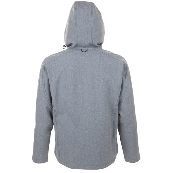 SOLS Replay Herr Huvtröja Soft Shell Jacka (Andningsbar, Vindtät Grey Marl L