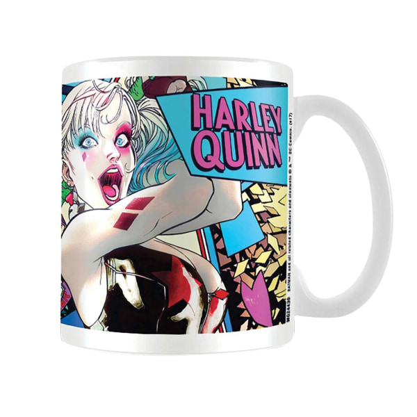 Batman Neon Harley Quinn Mug En Storlek Flerfärgad Multicoloured One Size