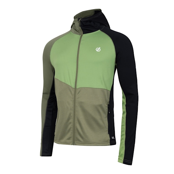 Dare 2B Assimilate II Core Stretch Midlayer för män S Olivine Gree Olivine Green/Black S