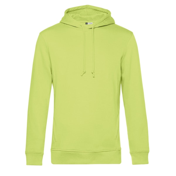B&C Herr Ekologisk Hoodie S Lime Lime S
