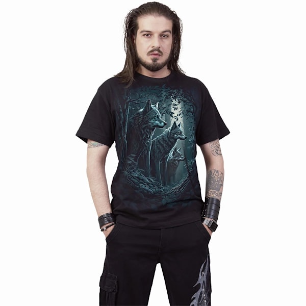 Spiral Direct Unisex Vuxen Forest Guardians T-Shirt XXL Svart Black XXL