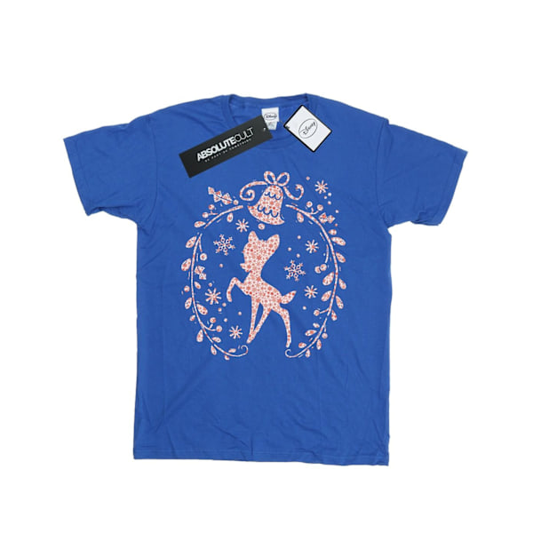 Disney Bambi Julkrans T-shirt L Royal Blue Royal Blue L