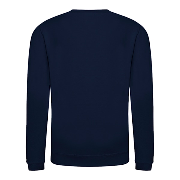 AWDis Just Hoods Barn/Barn Ungdom Enfärgad Sweatshirt med Rund Hals 1-2 år New French Navy 1-2 Years