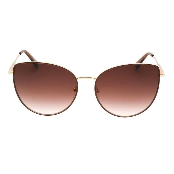 Longchamp Dam/Dam Gradient Solglasögon En Storlek Brun Brown One Size