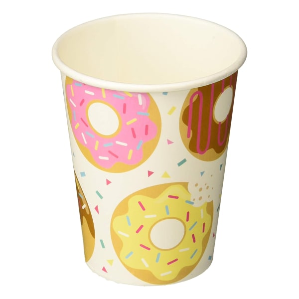 Creative Converting Pappers Donut Engångsmugg (Förpackning om 8) En Multicoloured One Size