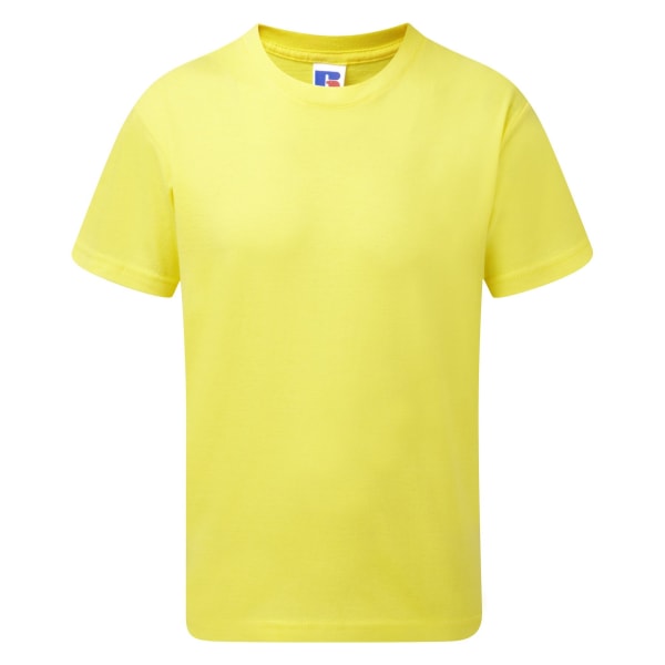Jerzees skolkläder Barn/barn Slim Fit bomull T-shirt 11-12 Yellow 11-12 Years