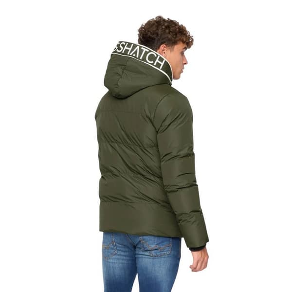 Crosshatch Herr Sandbox Jacka med Huva L Oliv Olive L