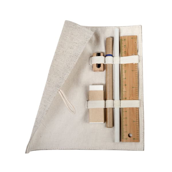 MidOcean Ecoset Bomull Skrivset One Size Beige Beige One Size