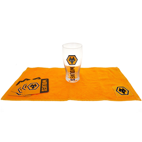 Wolverhampton Wanderers FC Crest Bar Set (6-pack) One Size Y Yellow/Black One Size