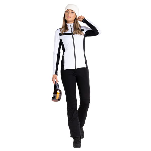 Dare 2B Dam/Dam Divinity II Core Stretch Fleecejacka 18 White/Black 18 UK