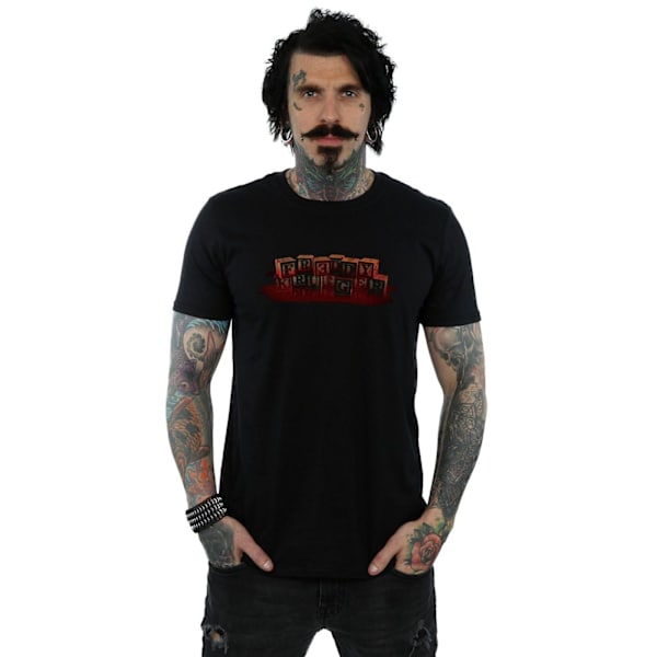 A Nightmare On Elm Street Herr Freddy Blocks T-shirt 4XL Svart Black 4XL