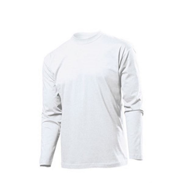 Stedman Klassisk långärmad t-shirt för män 2XL Heather Grey Heather Grey 2XL