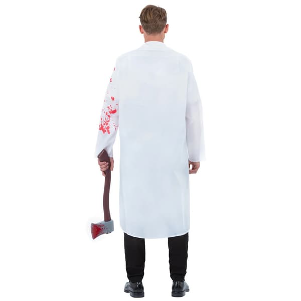 Smiffys Unisex Vuxen Mördarkostym M Vit White M