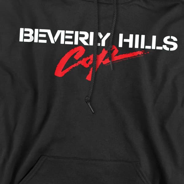 Beverly Hills Cop Herr Logotyp Huvtröja M Svart Black M