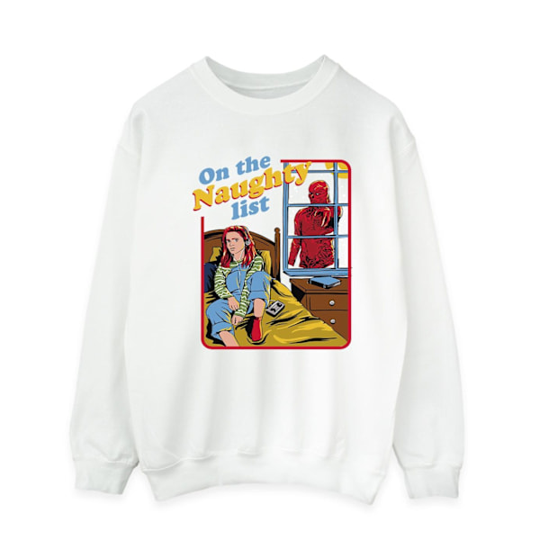 Netflix Stranger Things Naughty List Sweatshirt M Vit White M