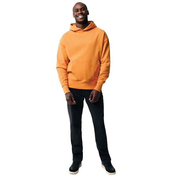Iqoniq Unisex Vuxen Yoho Återvunnen Bomull Relaxed Fit Hoodie M S Sundial Orange M