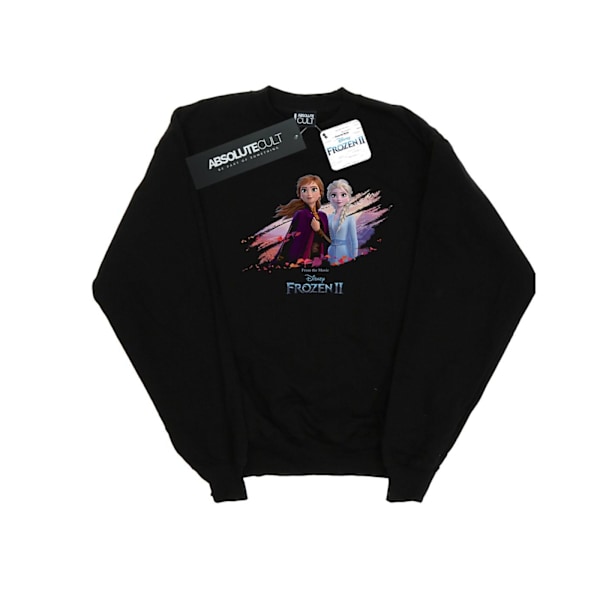 Disney Herr Frozen 2 Elsa Och Anna Nature Is Beautiful Sweatshirt Black S