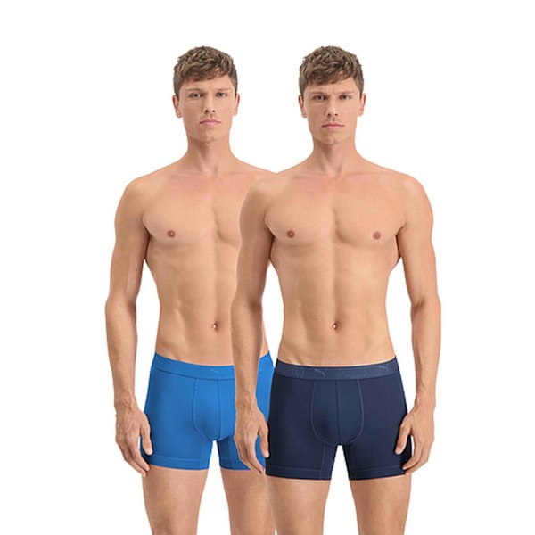 Puma Active Boxer Shorts för Herr (2-pack) L Blå Blue L
