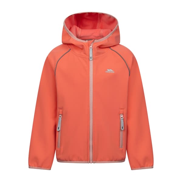 Trespass Belmoon Softshelljacka för Barn 5-6 År Bla Black 5-6 Years