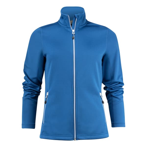 Printer RED Dam/Dam Powerslide Sweatshirt med dragkedja L Brig Bright Blue L