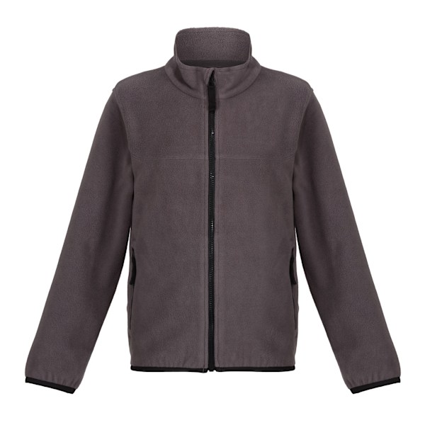Regatta Professional Barn/Kids Microfleece Fleece med Hel Dragkedja Seal Grey 32In