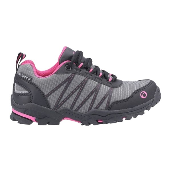 Cotswold Childrens/Kids Little Dean Lace Up Hiking Waterproof T Pink/Grey 5 UK