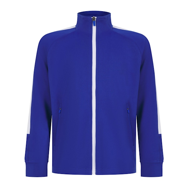 Finden & Hales Stickad Träningsoveralls Topp för Pojkar 11/12 Royal Blue/White 11/12 Years