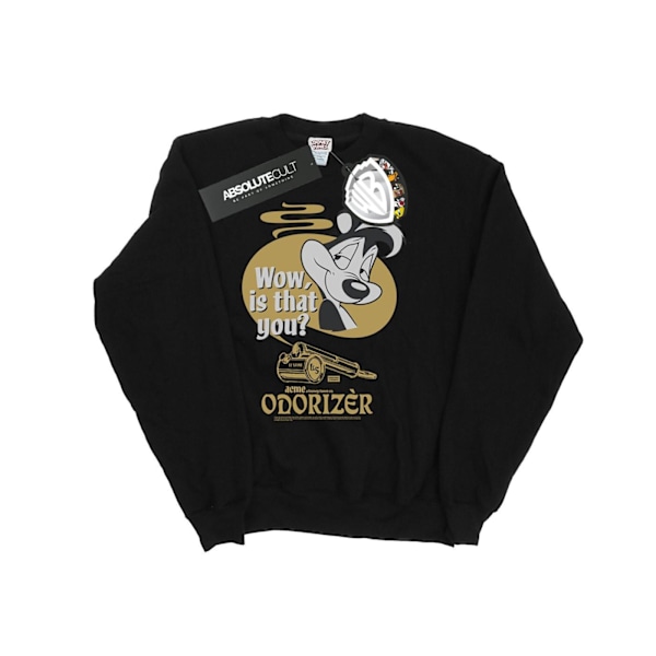 Looney Tunes Mens Odorizer Pepe Le Pew Sweatshirt M Svart Black M