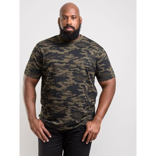 D555 Mens Gaston Camouflage Print T-Shirt S Jungle Jungle S