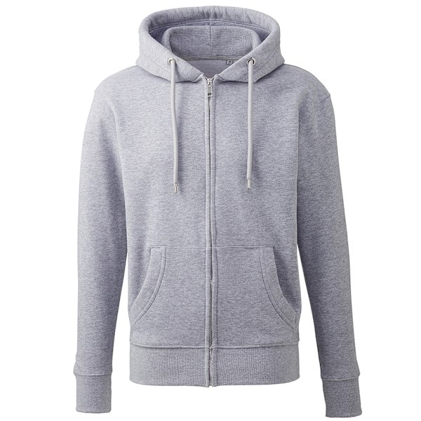 Anthem Unisex Vuxen Organisk Hoodie M Gråmelerad Grey Marl M